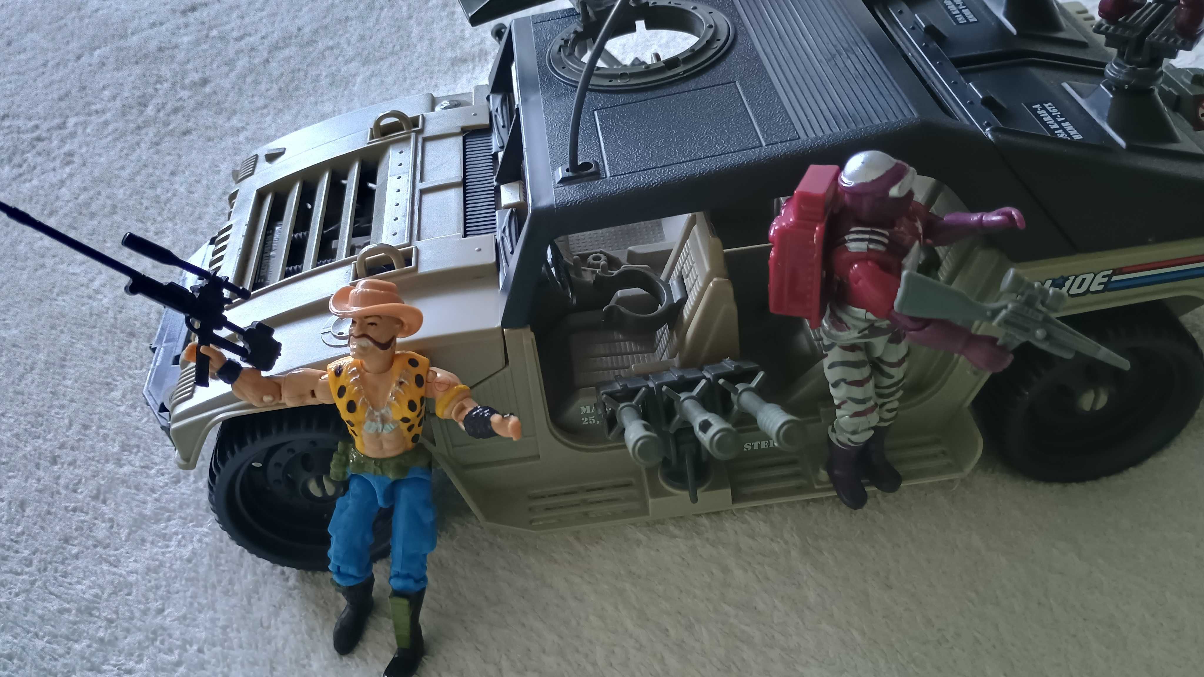 Kolekcjonerska zabawka  HAMMER i jego załoga  GI JOE z PRL