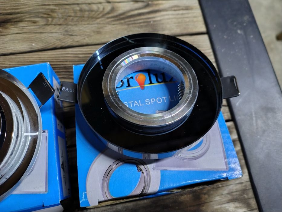 Oprawa halogenowa szklana lustro