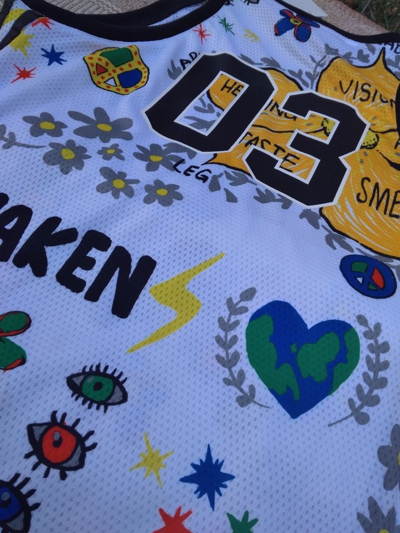Adidas koszulka Pharrell Williams Doodle top Xs
