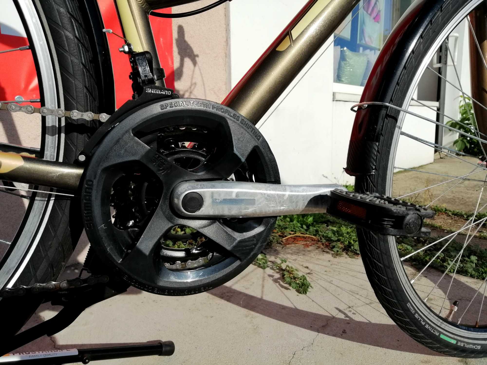 PIĘKNY BOCAS TRK 300 Roz. 20" Shimano Altus *Koła 28* Schwalbe Active!