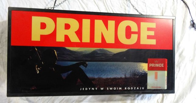 Prince reklama neon szyld PRL Vintage Loft