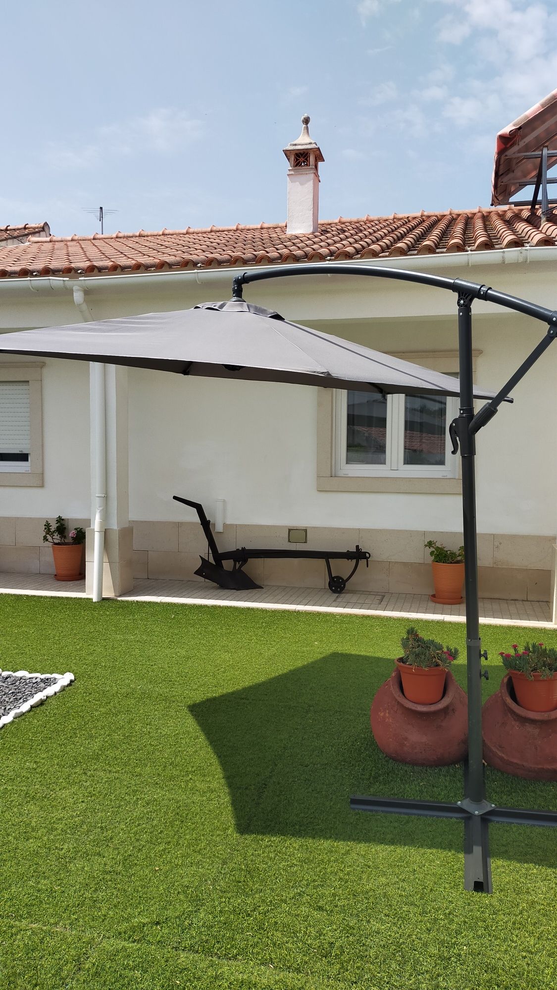 Chapéu de sol para jardim