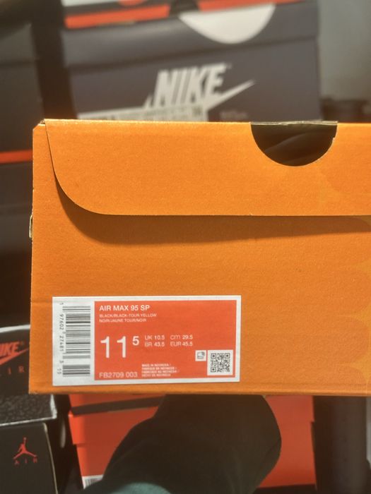 Air max 95 Corteiz honey black - size 45.5