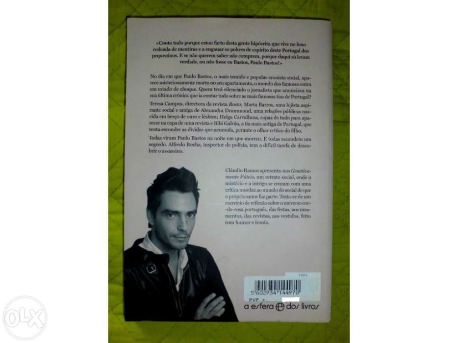 Livros "Genéticamente fúteis" Claudio Ramos