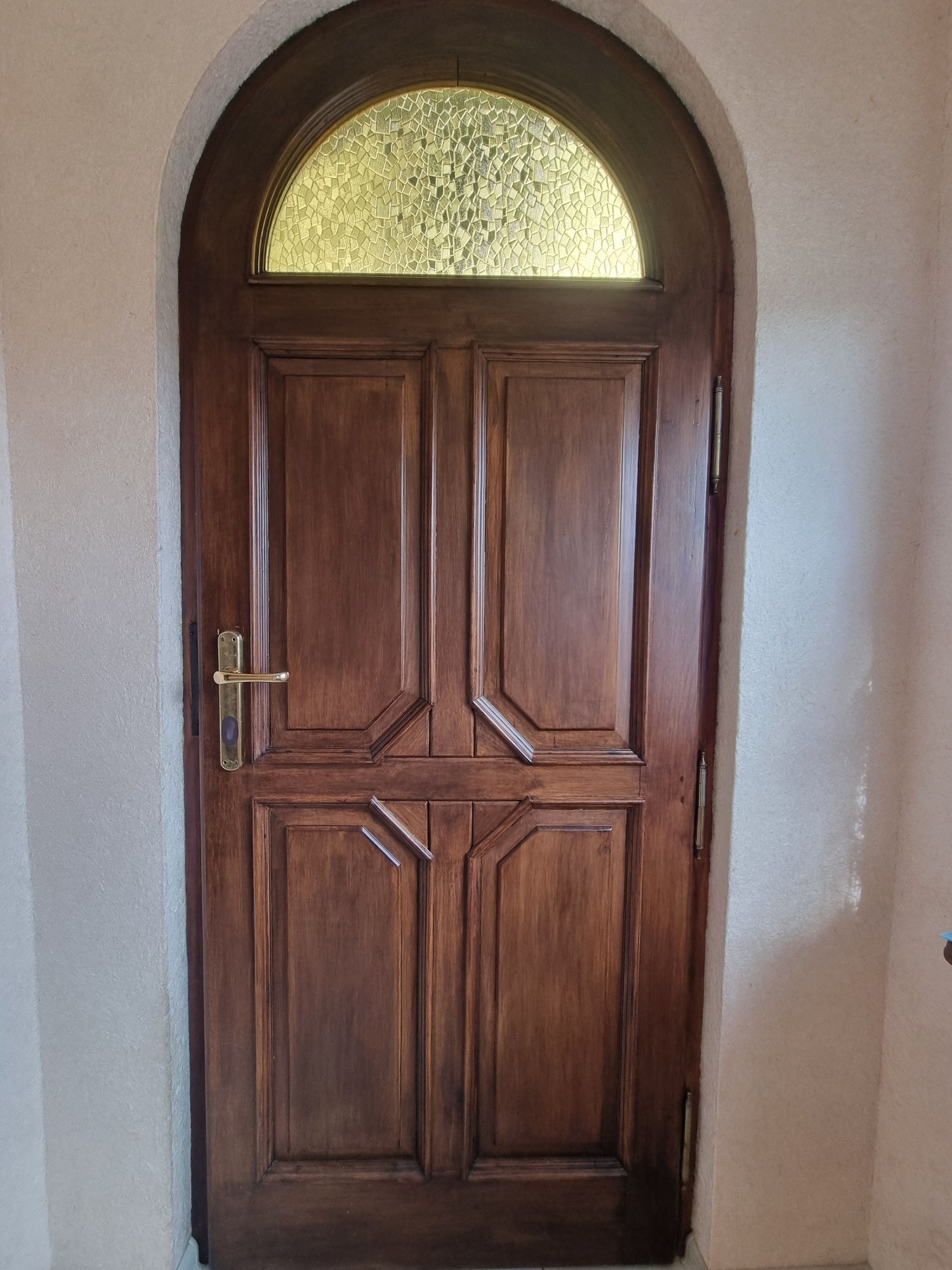 Piękne drzwi drewniane dębowe 98 x 235