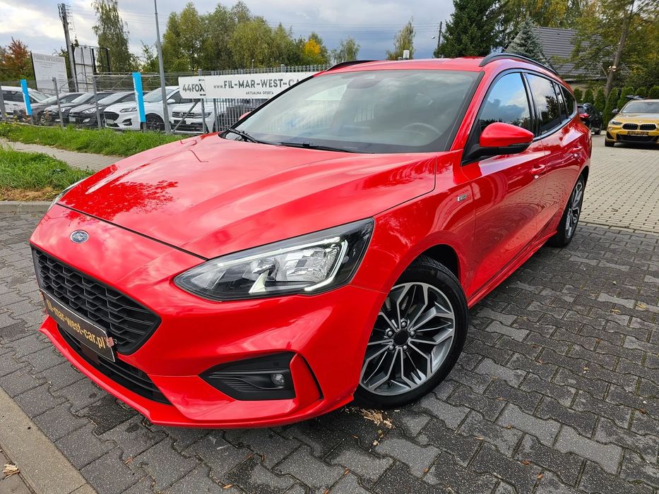 Ford Focus 1.5 120Km St-Line Navi Kamera Aystent Pasa G.Szyba Kierownica i Fotele