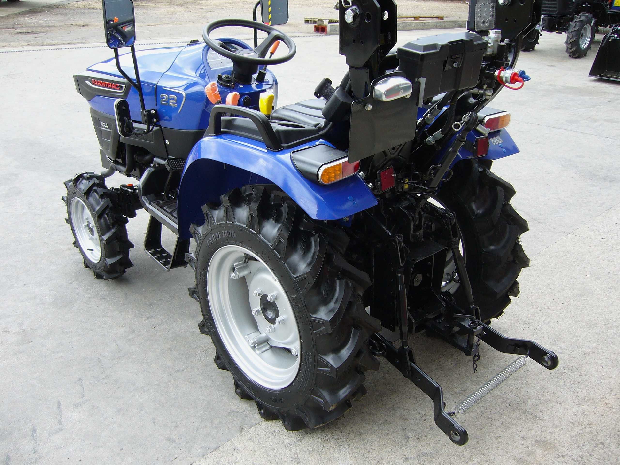 Mini Ciągnik Kompaktowy FARMTRAC 22, 22KM, traktorkiagropl