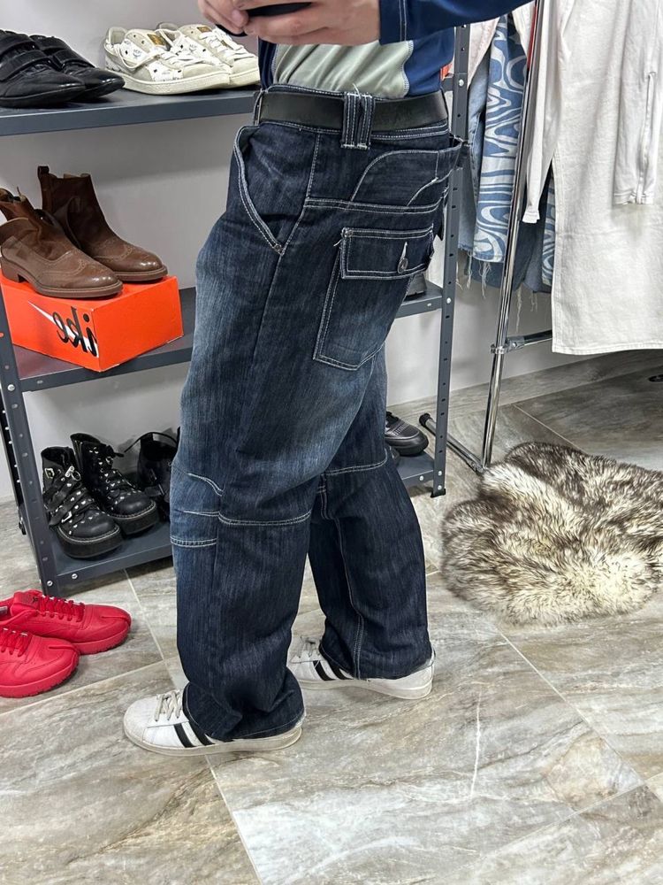 Широкие джинсы y2k реп sort true religion big boy широкі джинси