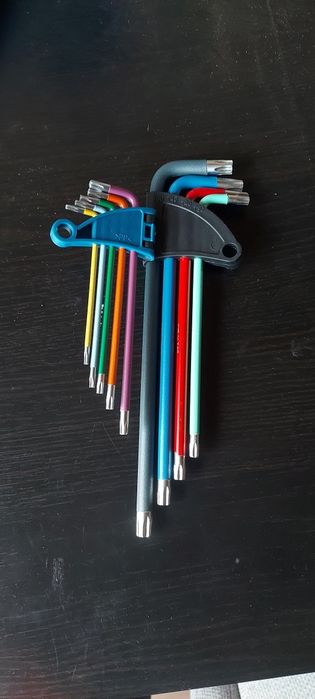 Zestaw kluczy imbusowych + Zestaw kluczy TORX Niteo