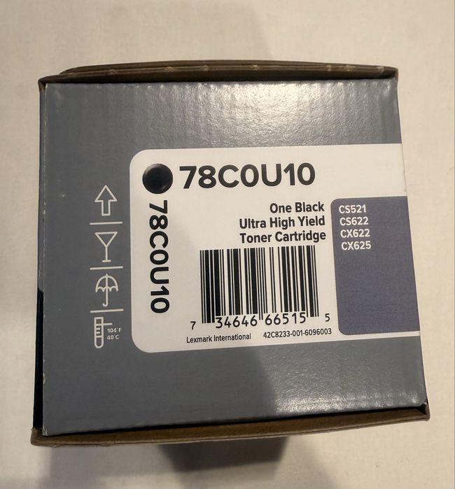 Toner Lexmark 78C0U10