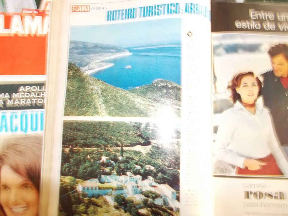 Flama 17 Julho 1970. Roger Moore. Ernesto Neves, Paulo VI.