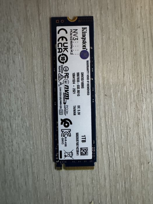 SSD Nvme m2 Kingston NV3 1tb