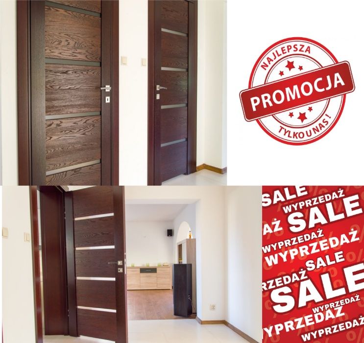 UWAGA okazja DRZWI RAMOWE wewnętrzne kamuflaże futryn