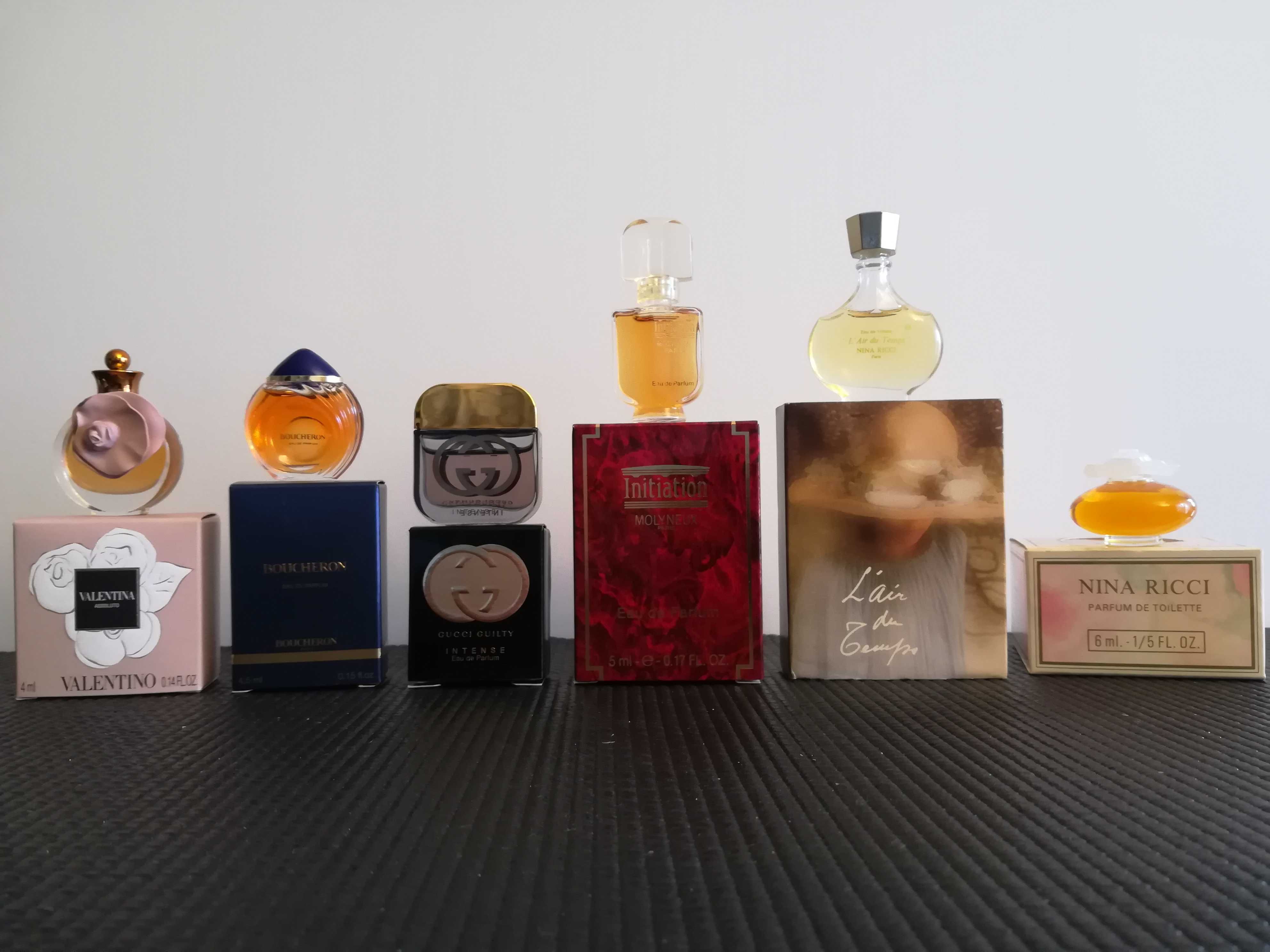 Vendo miniaturas de perfumes originais