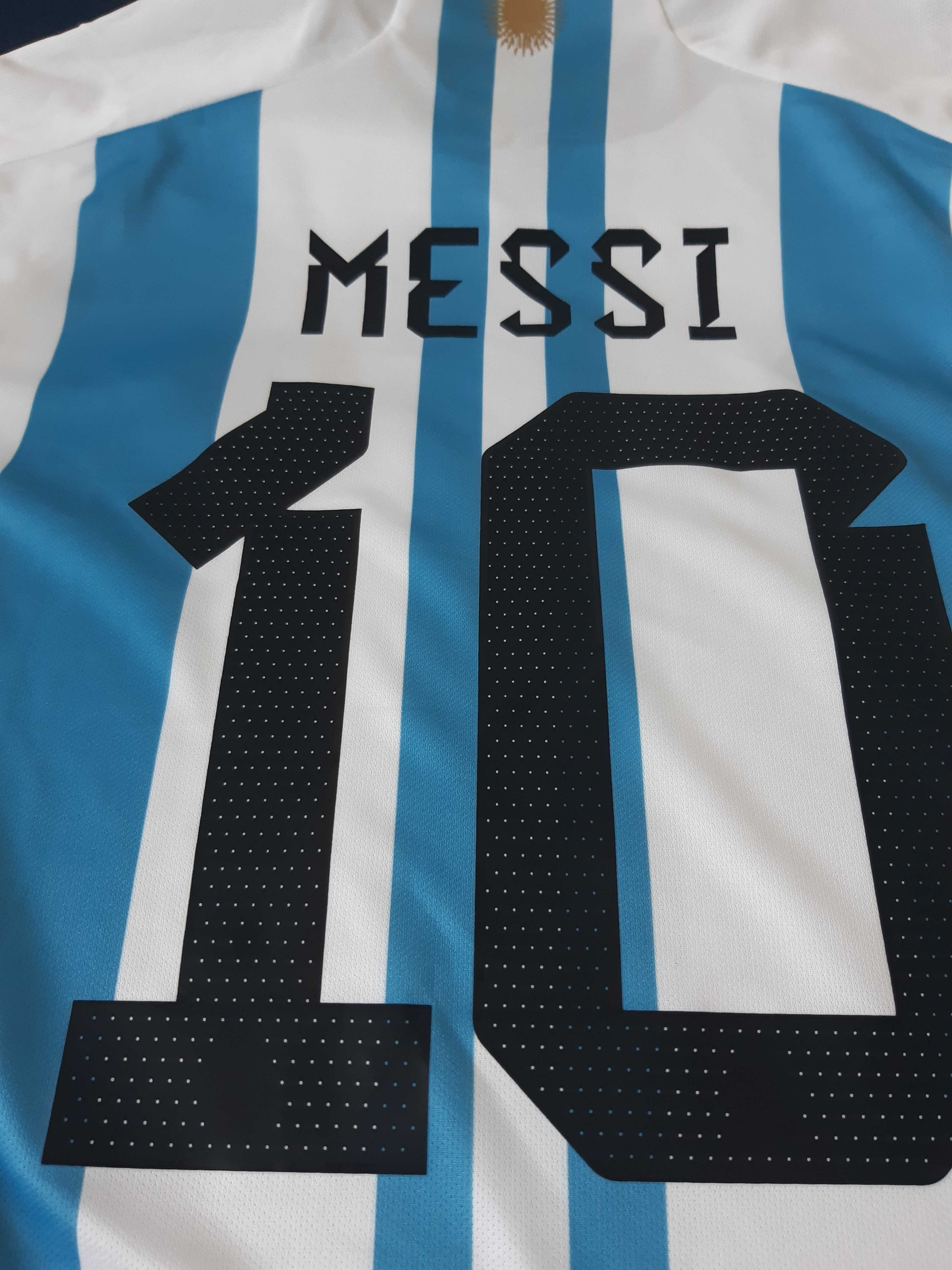 Koszulka Messi 10 Argentyna 3 gwiazdki XL Adidas