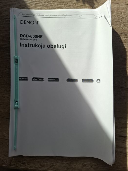 Odtwarzacz cd denon DCD-600NE