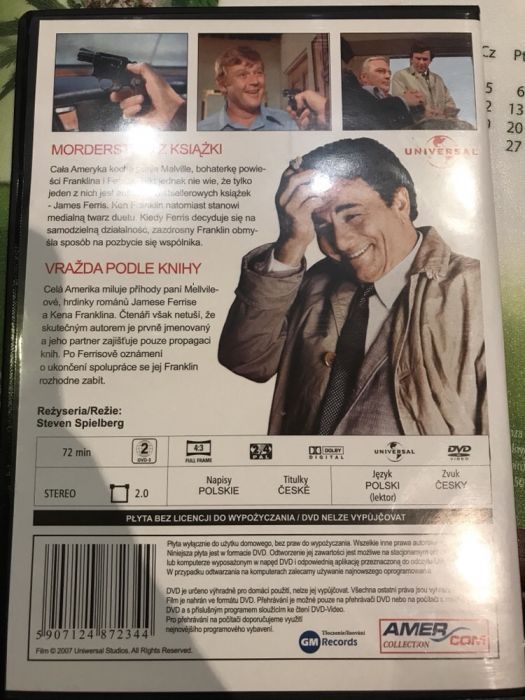 Film Columbo Morderstwo z książki.