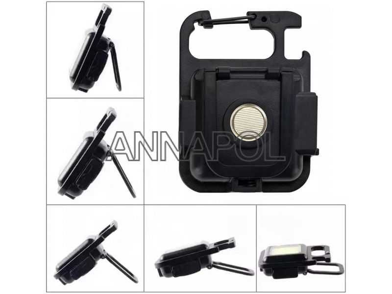 Brelok latarka cob mini warsztatowa mocna USB J.Góra