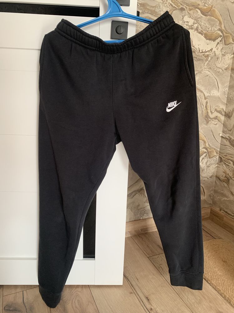Чоловічий оригінальний чорний спортивний костюм Nike / брендовий одяг