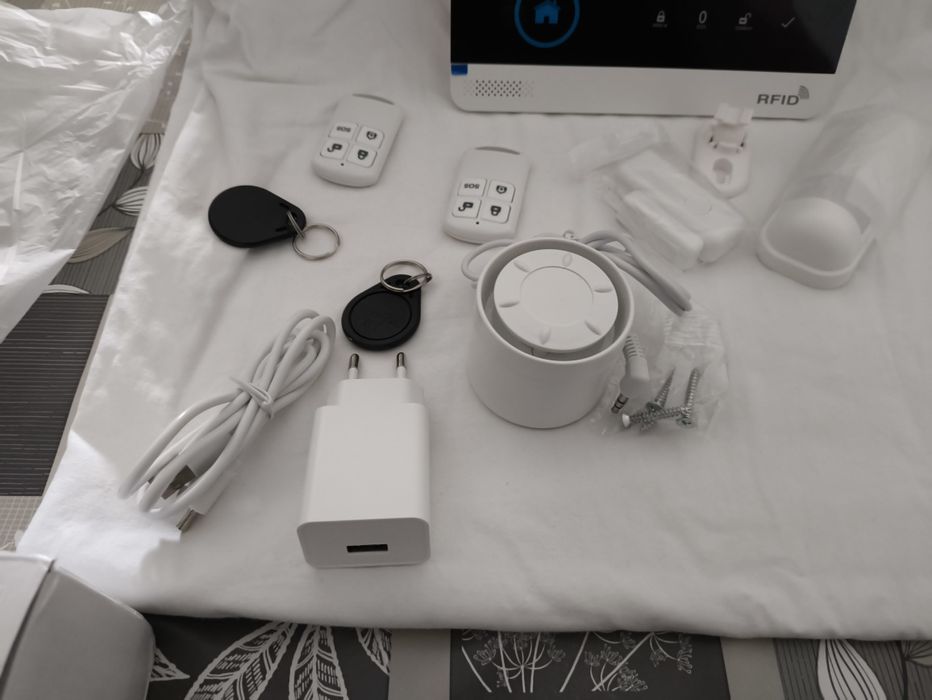 Alarme inteligente tuya gsm wifi