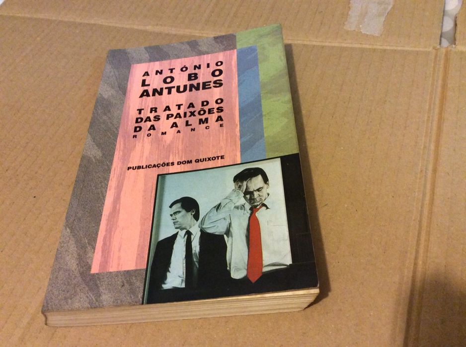 António Lobo Antunes 1a edição Tratado das Paixões da Alma 1990