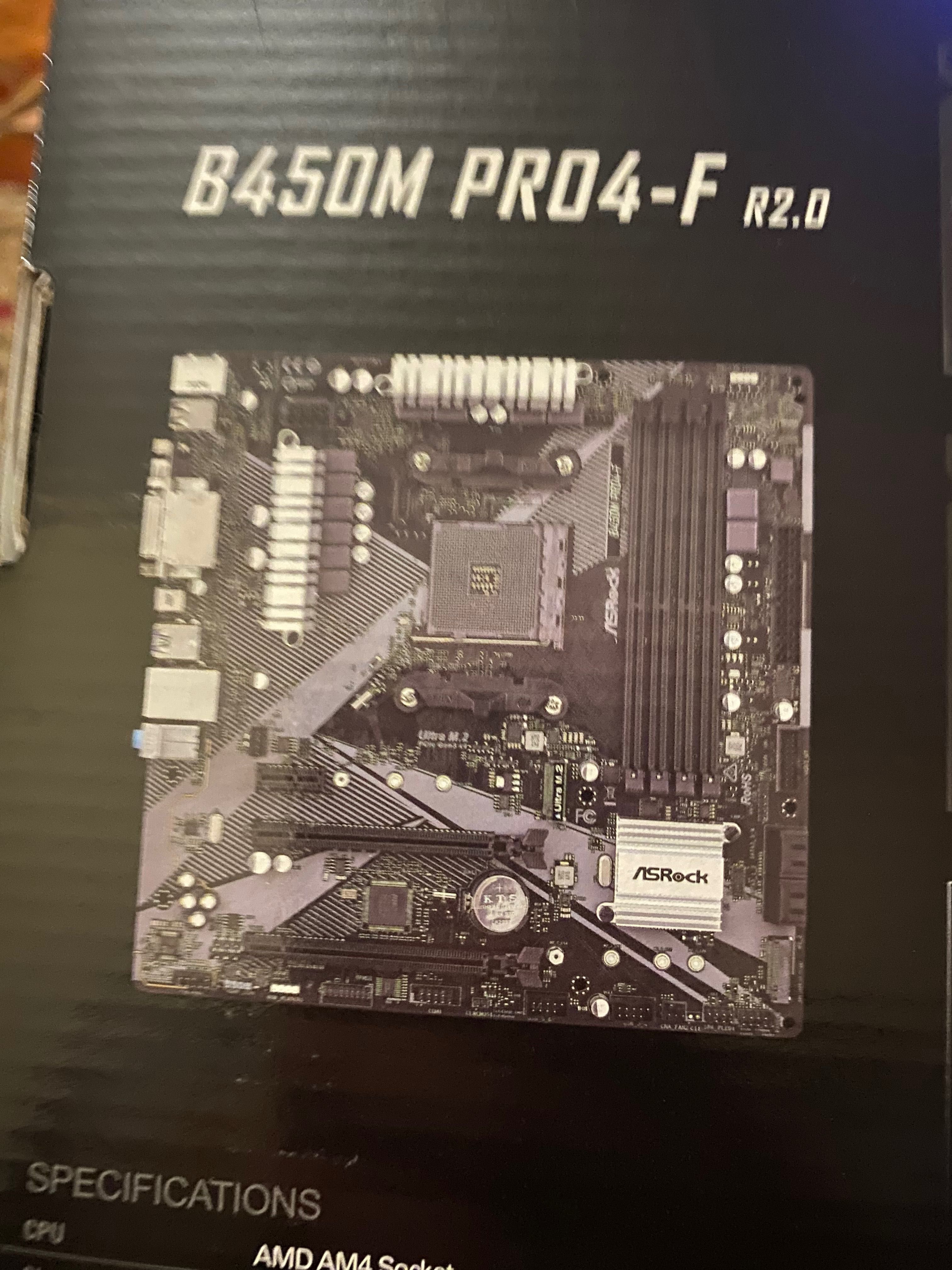 ASRock B450M PRO4-F R2.0