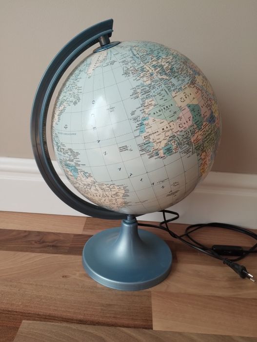 Globus do szkoły polityczny 30 cm podświetlany lampka