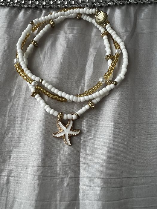 Conjunto de 3 pulseiras para o pé