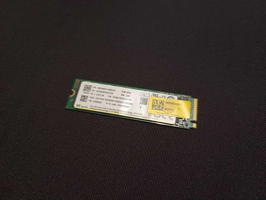 SSD 1ТБ intel sk hynix pc801 7000/6500mbs 1tb/1000gb 4x4gen m.2 nvme