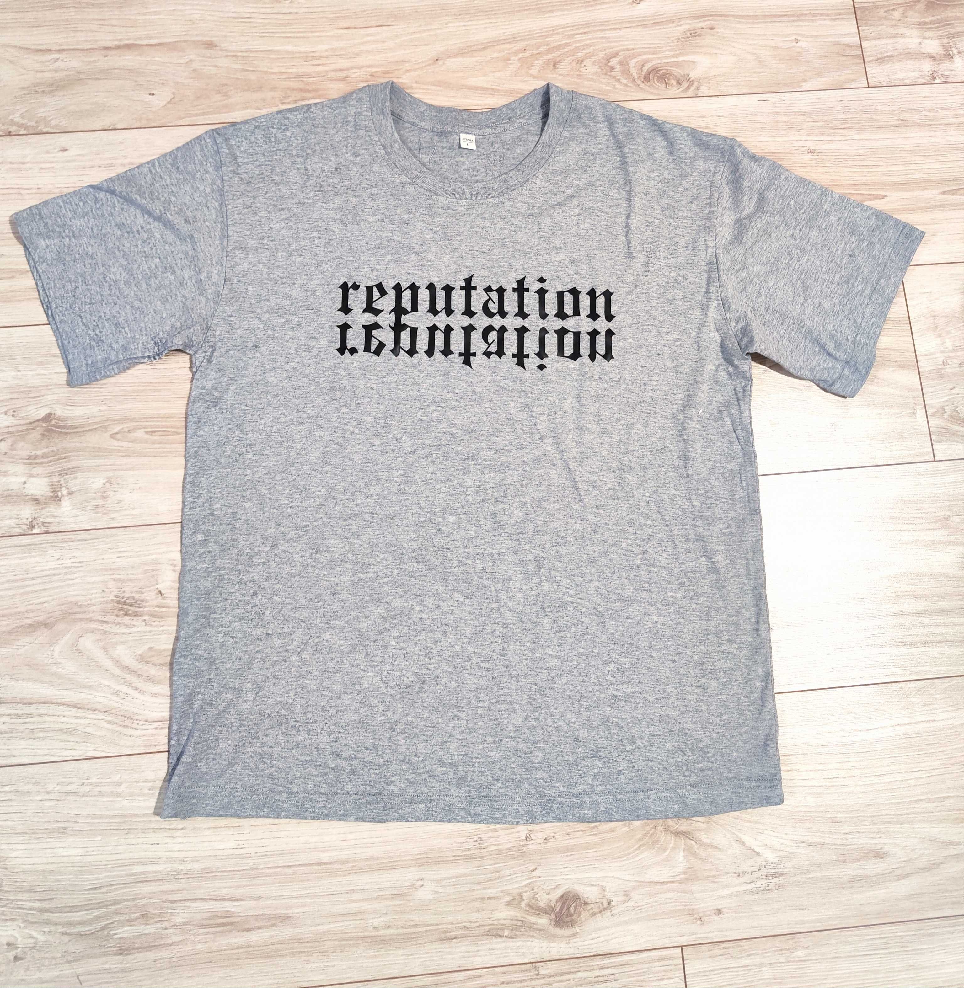 Szary tshirt Taylor Swift Reputation
