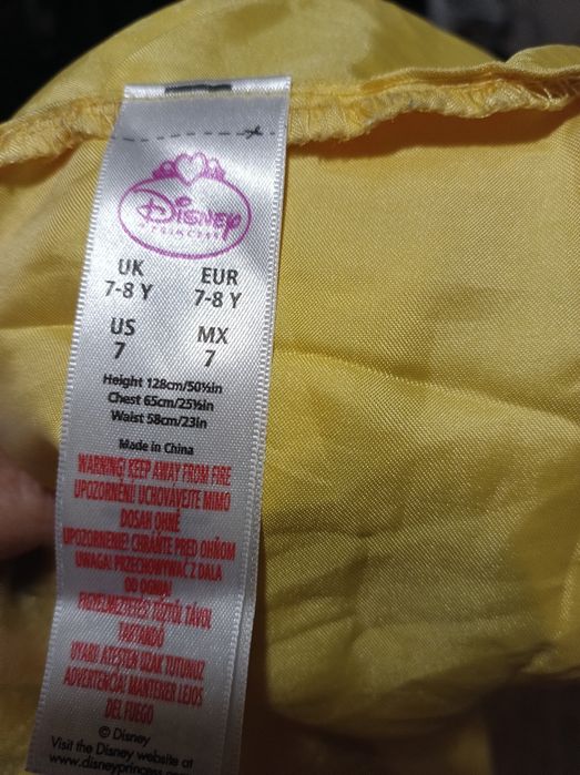 Новогоднее платье принцессы на 7-8 лет.