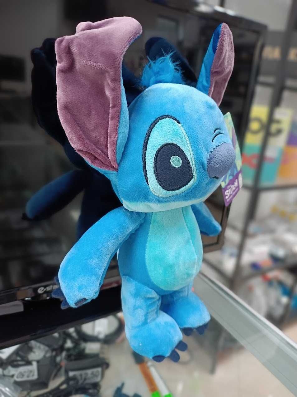 PROMO:Peluche Stitch de pé c/som 30cm