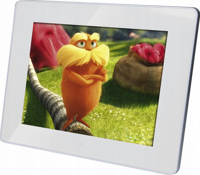 Ramka Cyfrowa 8Cali 4Gb Usb Sd Zdjęcia Filmy Full Hd Głośniki Zegar PL