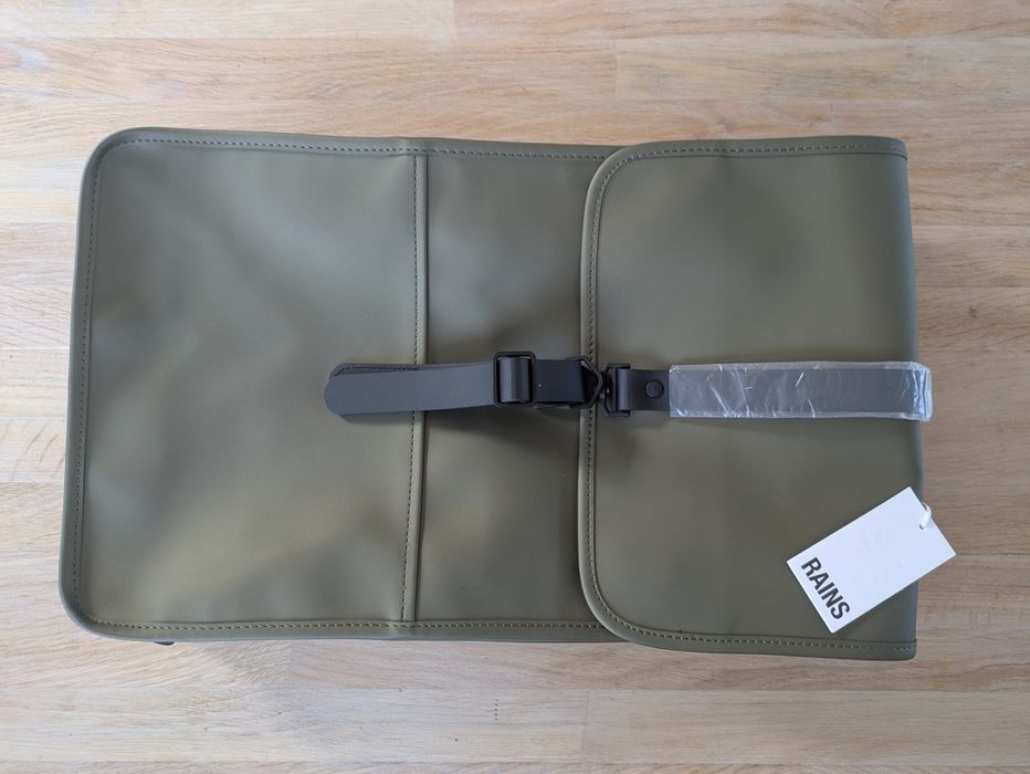 Plecak RAINS zielony green backpack RAINS