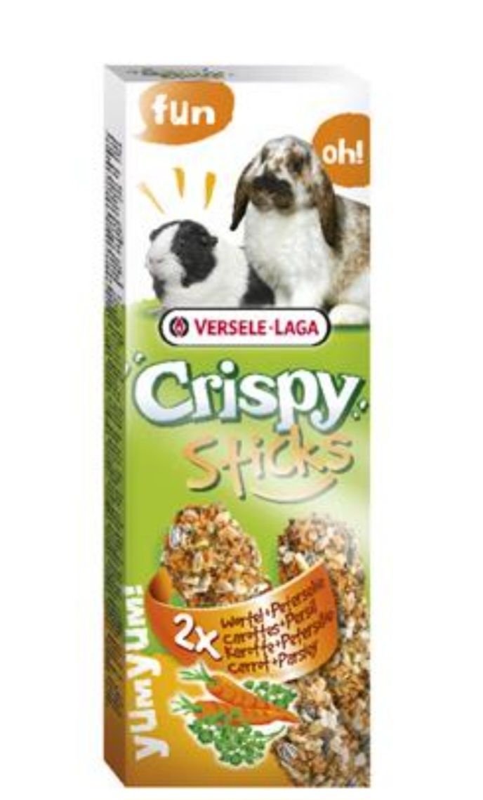VL-Crispy Sticks Rabbits-Guinea Pigs Carrot & Parsley 110g