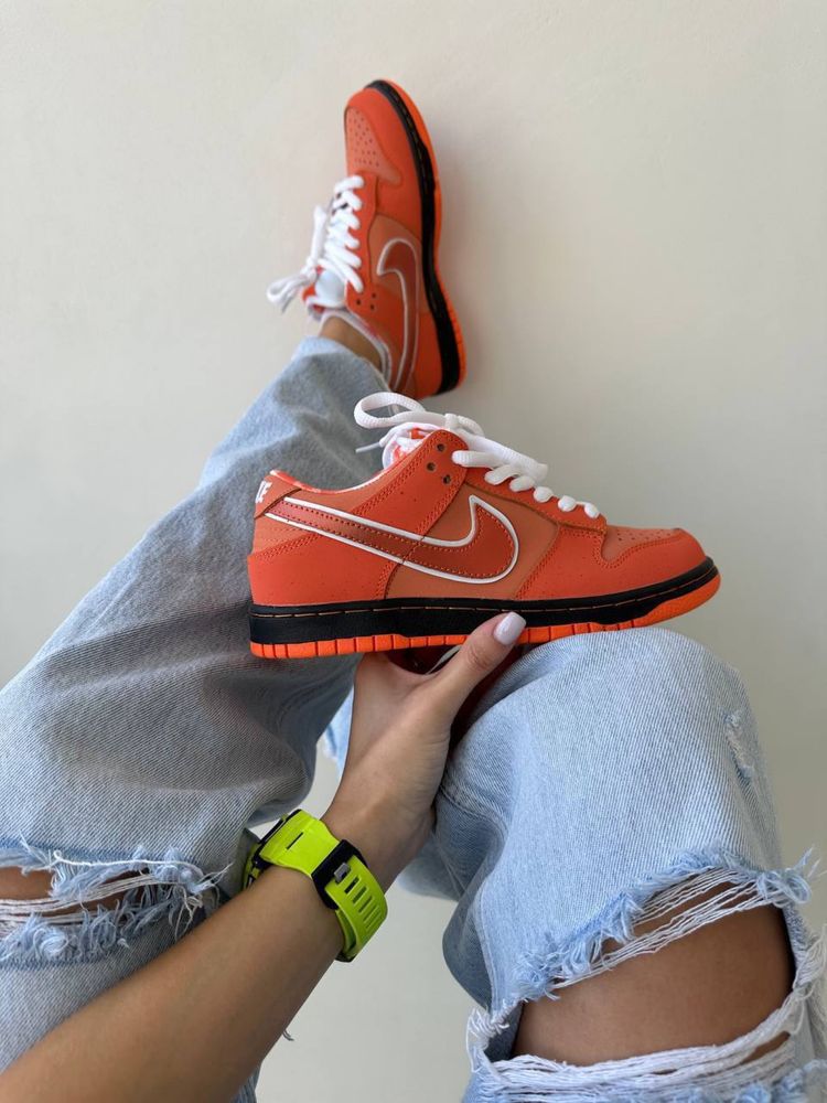 Sneakersy Nike sb dunk orange lobster