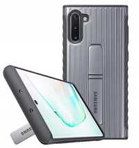 Etui Samsung Protective Standing Cover srebrne do Galaxy Note 10