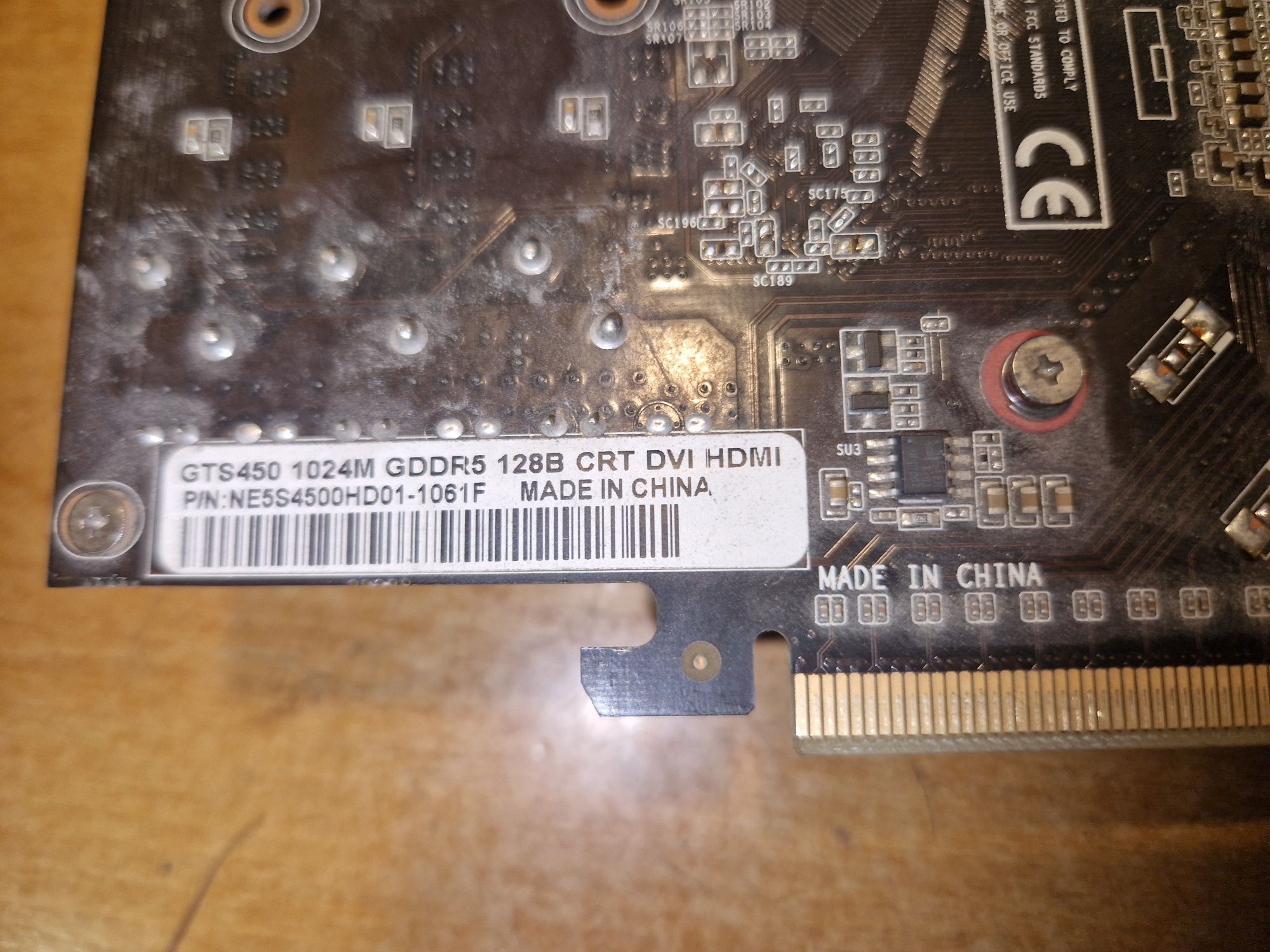 Karta graficzna gts450 1gb gddr5 128b
