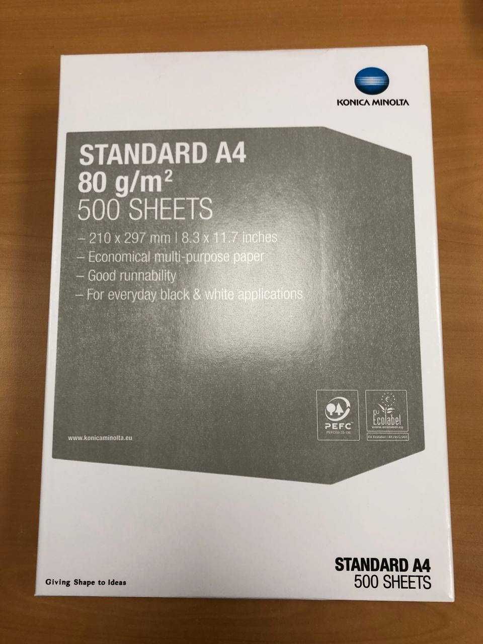 Папір офісний Standard А4 та А3