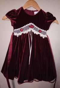 Śliczna sukienka Vintage rozm. 98