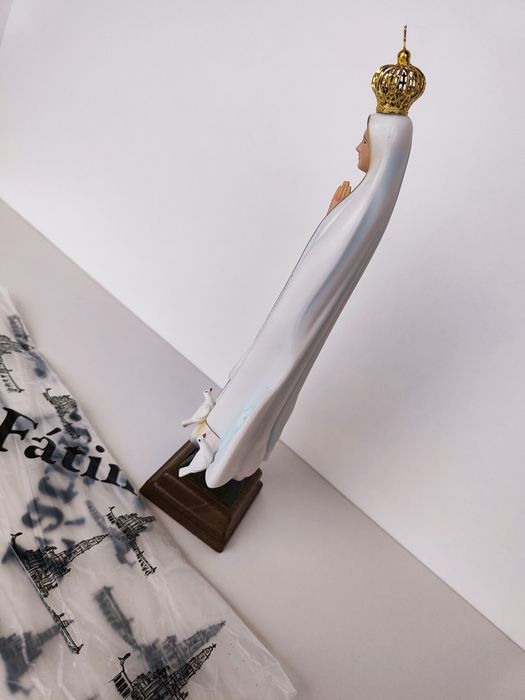 Estatueta Nossa Senhora Fátima 28cm