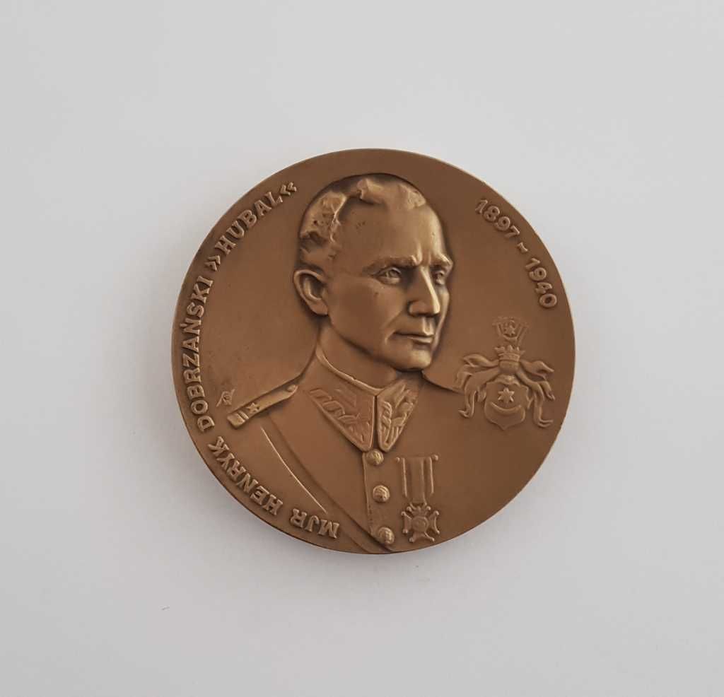 Medal pamiątkowy MJR Henryk Dobrzański "Hubal" 1897 - 1940