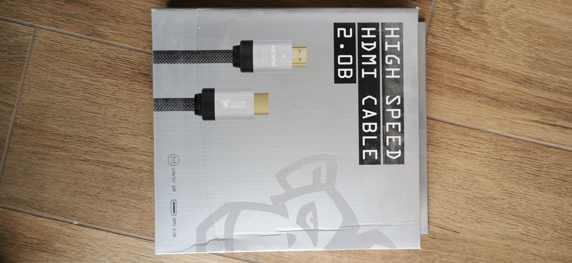 Kabel HDMI 2.0 SILVER MONKEY 2.0B 10 metrów