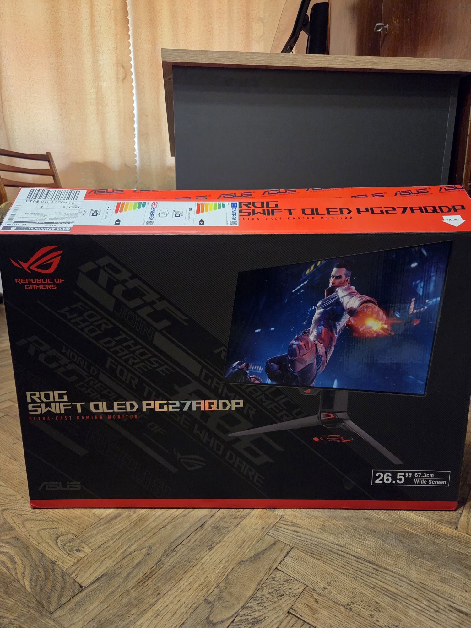Монітор Asus 26.5" ROG Swift OLED PG27AQDP