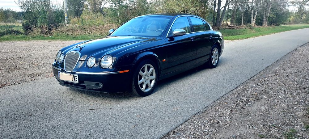 2006r Jaguar S type 2.7d Piękna czarna limuzyna