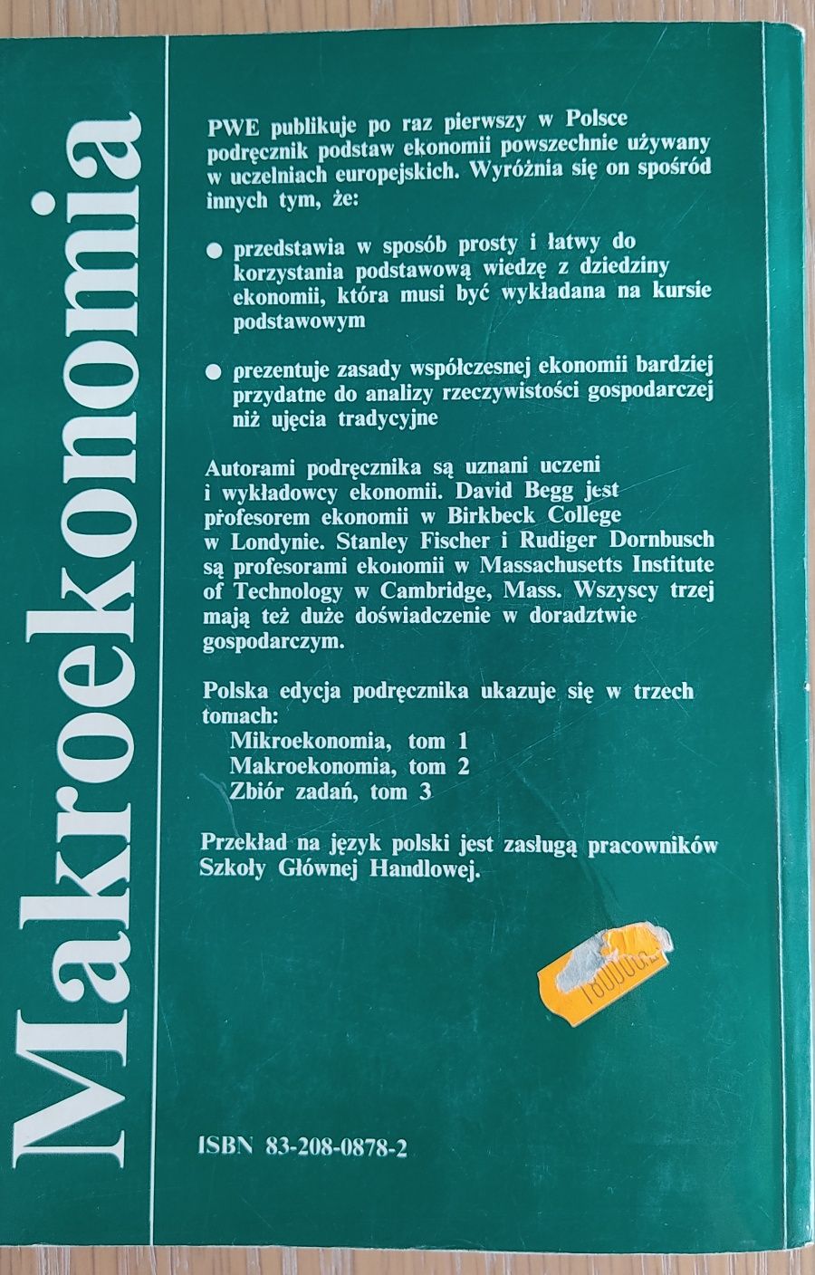 Ekonomia tom 2 Begg Fischer Dornbusch