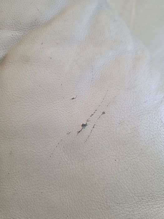 Zestaw skórzany kanapa i 2 fotele