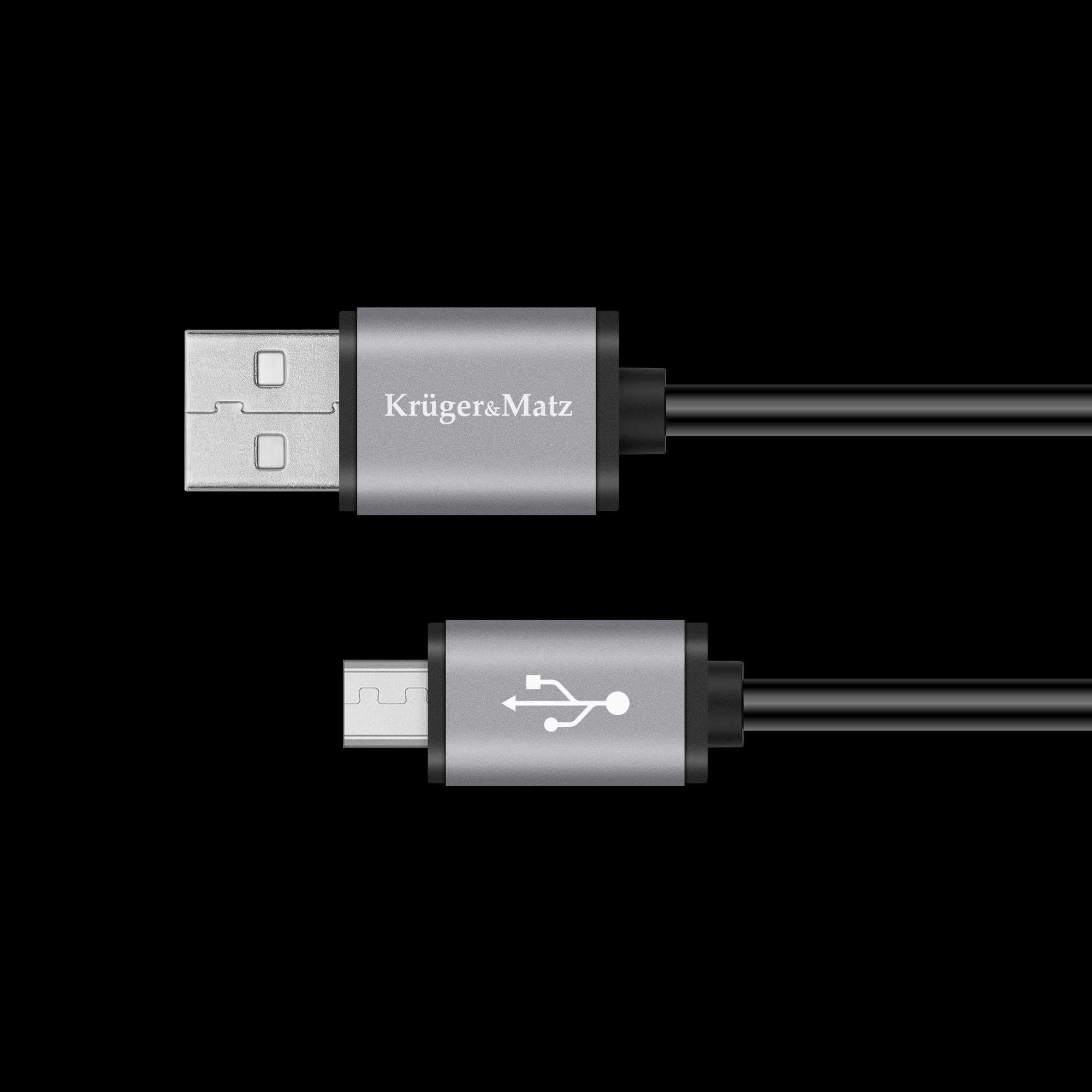 Kabel Micro USB Kruger&Matz 20cm