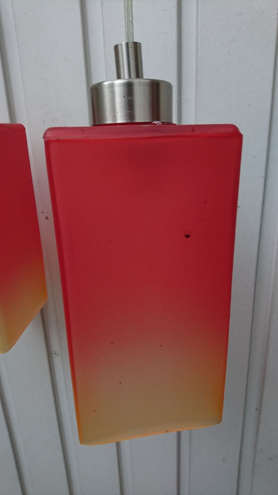 Lampa wisząca sufitowa 3 klosze duże gwinty