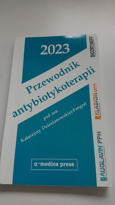 Przewodnik antybiotykoterapii dzierżanowska 2023